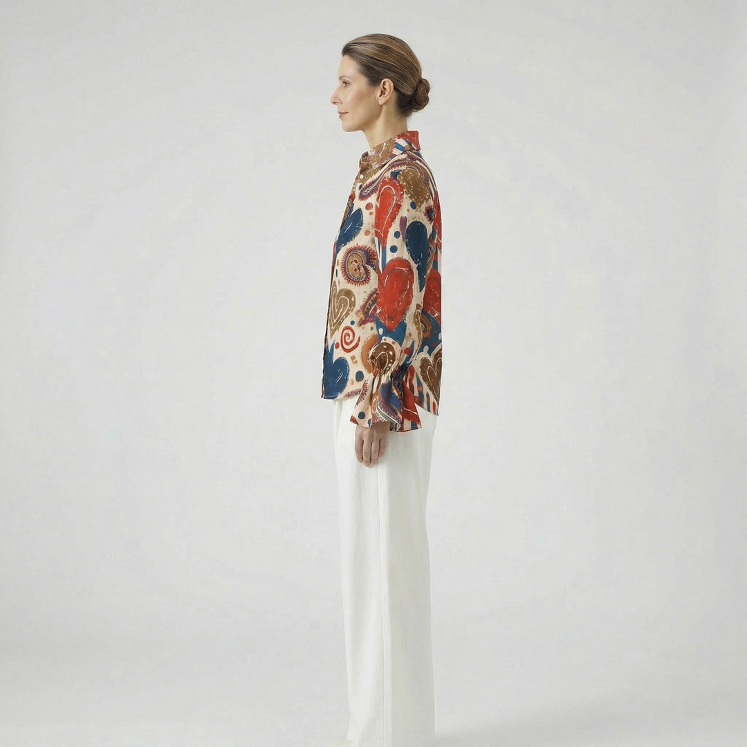 MECXY Hartjesblouse
